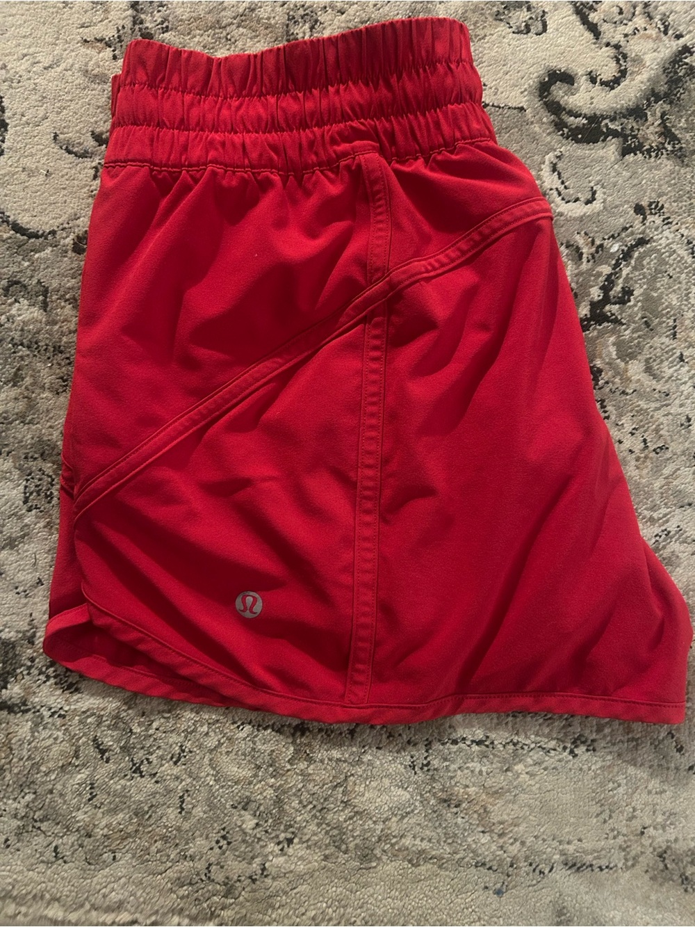 lululemon athletica Red Athletic Skort